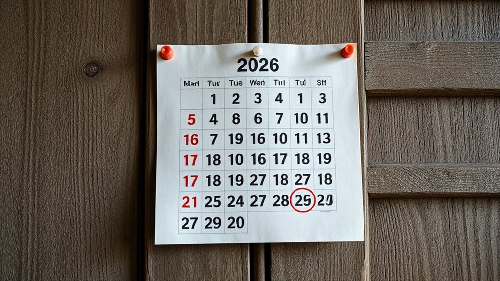 march april scheduling pattern