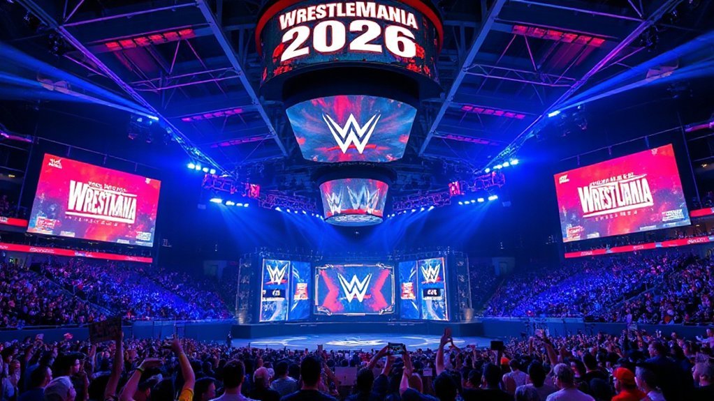 stadium availability shapes wrestlemania