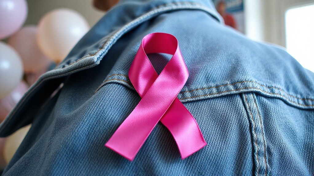 early 1990s pink ribbon movement