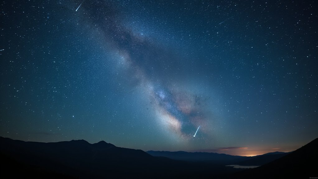 new moon clear dark skies