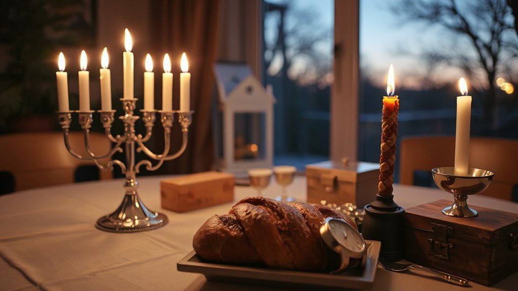 before shabbat havdalah light