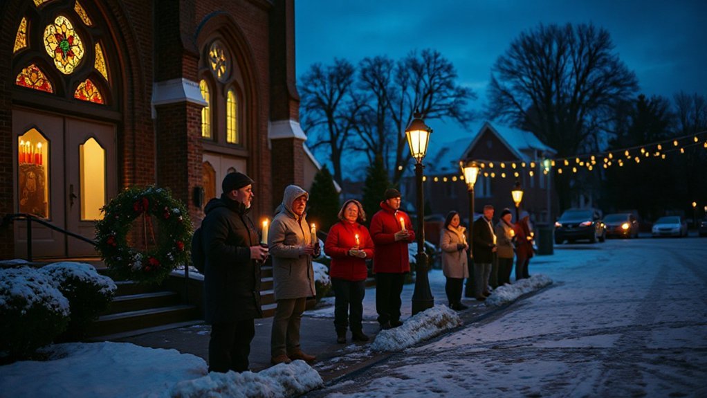 candlelit vigils quiet rituals