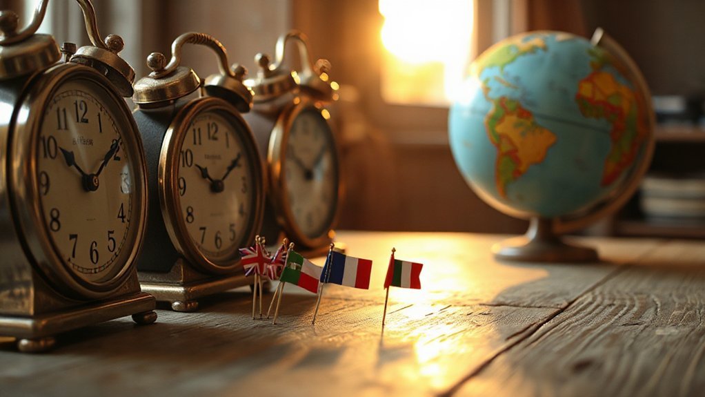 different countries dst dates