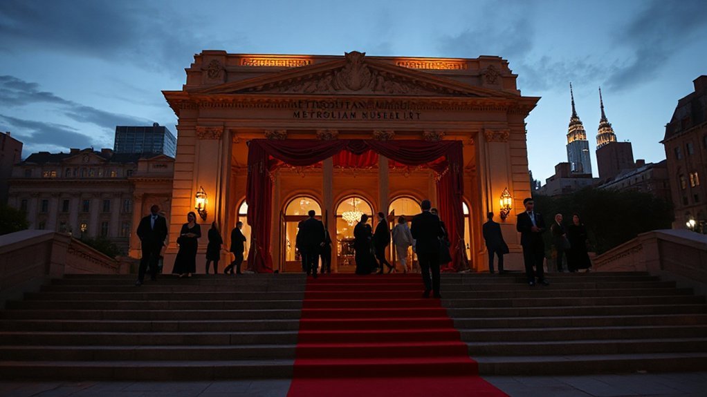 metropolitan museum s flowing procession