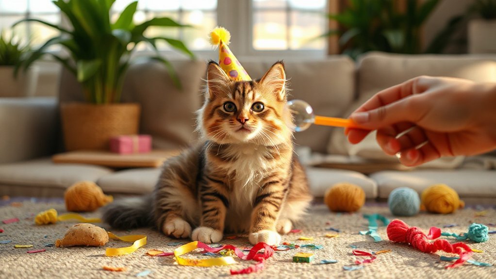 presence based playful cat rituals