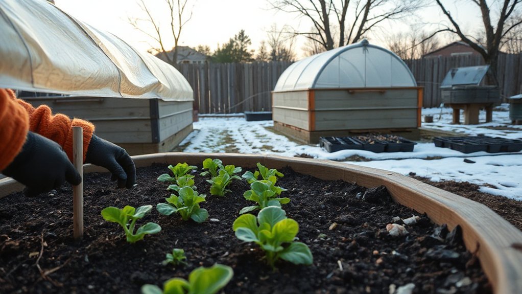 succession by soil temperature