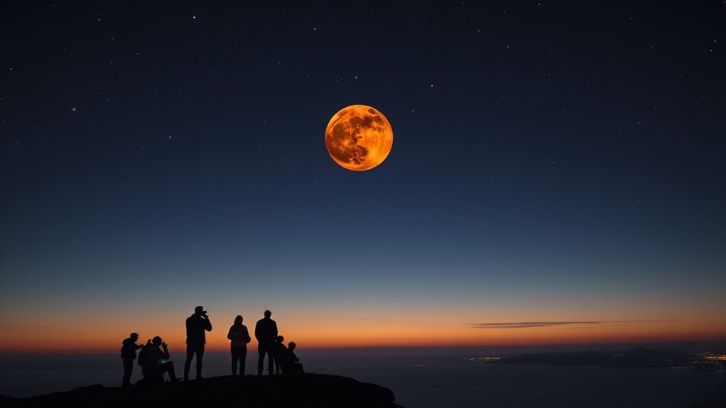 visible across the night side