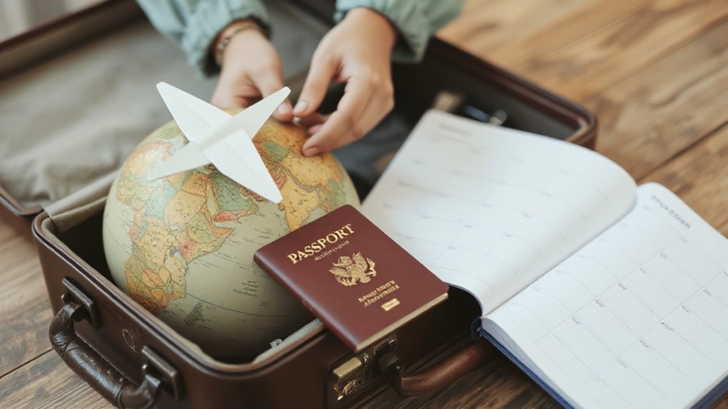 book international flights early