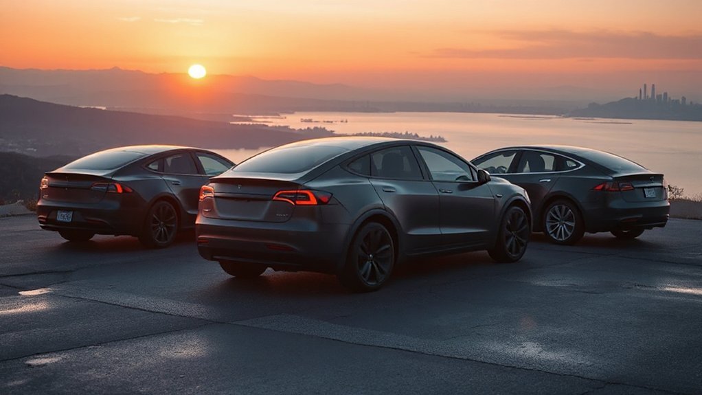 budget tesla models 321 mile