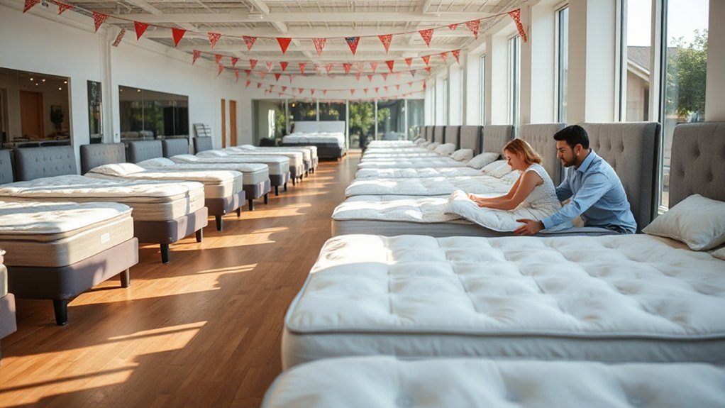 early year mattress clearance season