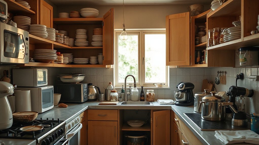 eliminate appliance tetris clutter