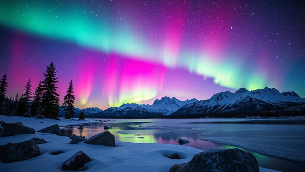 peak winter aurora viewing