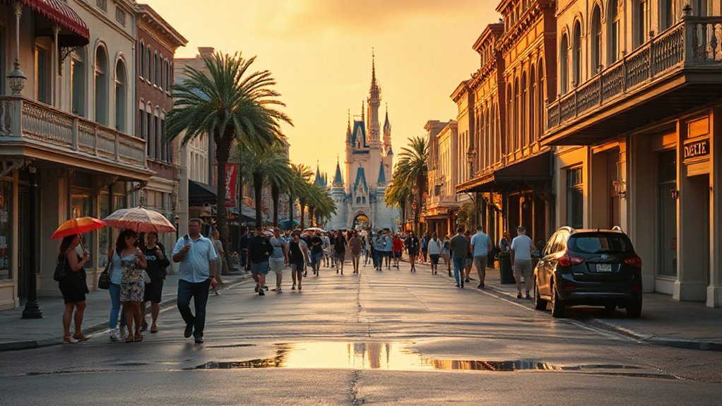 september heat empty parks