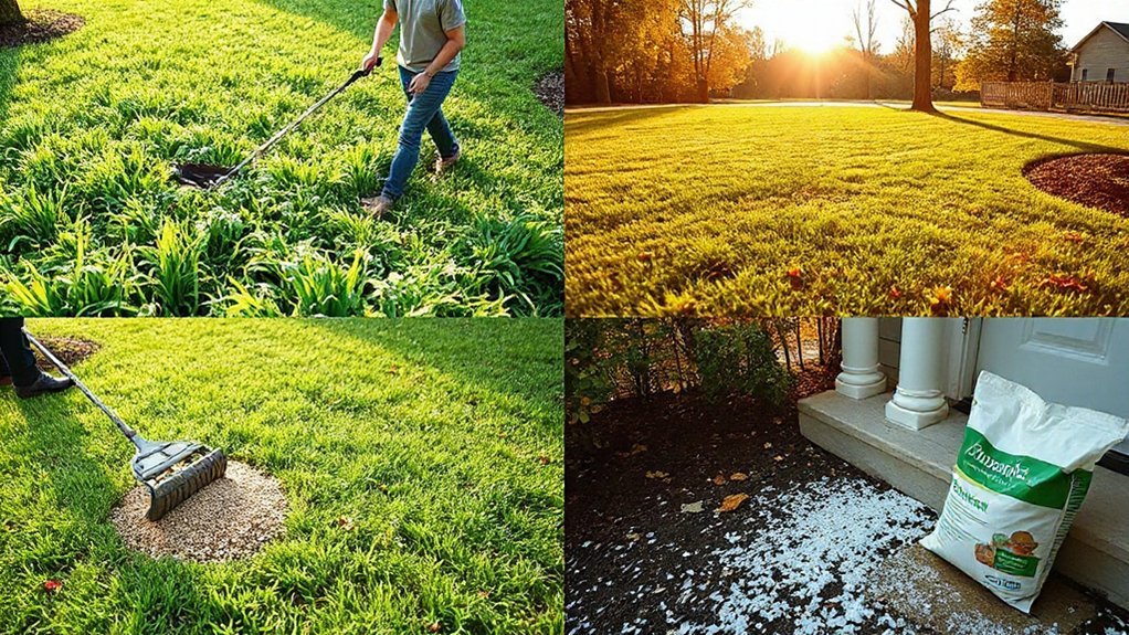 spring and fall fertilization