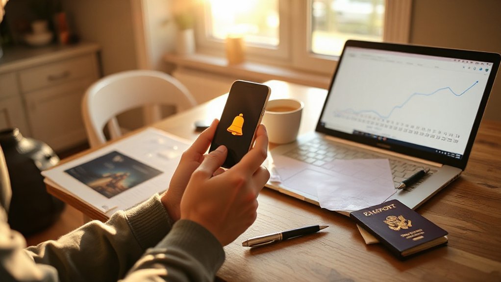 track google flights alerts